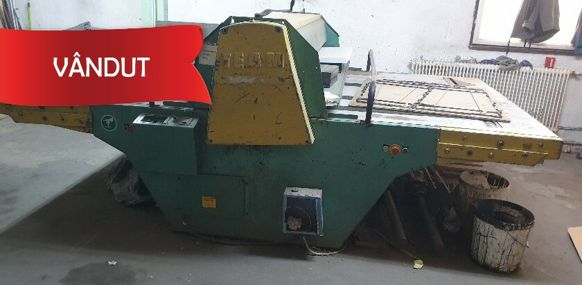 Mașină de ștanțat, specializată pe debitare a cutiilor de carton - lățimea lucru 1780mm